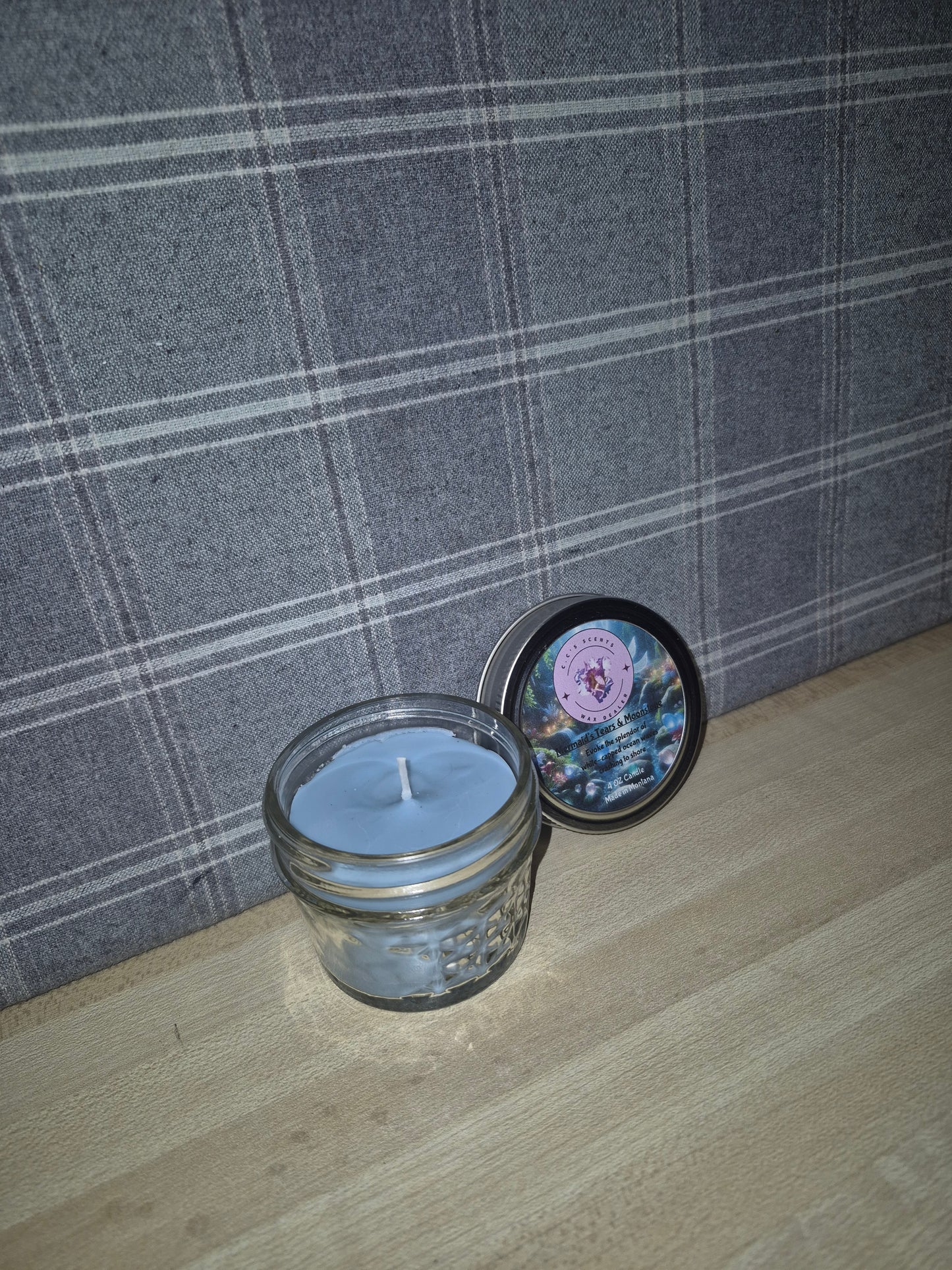 Mermaid Tear's & Moonstone Candle