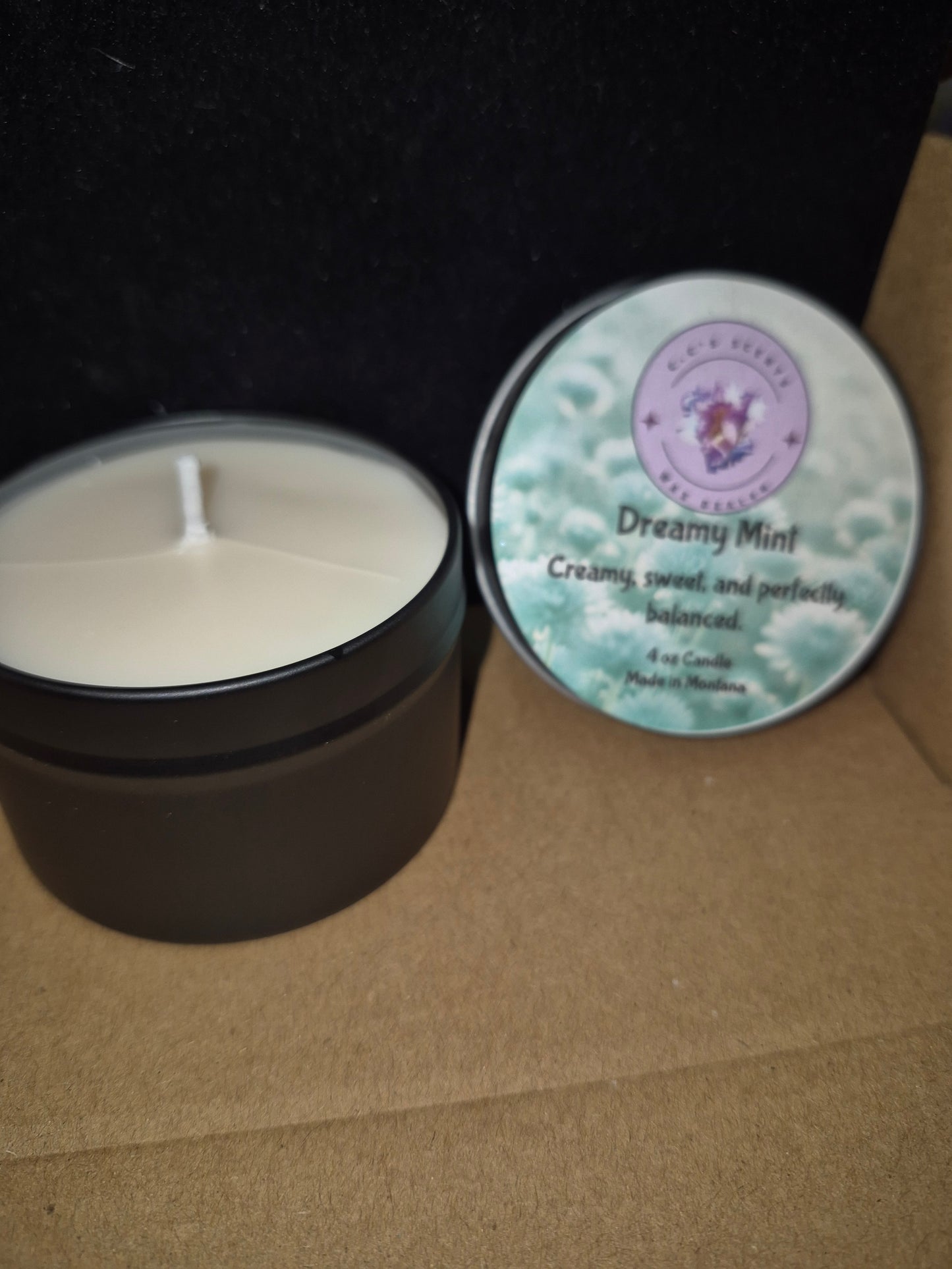 Dreamy Mint Candle