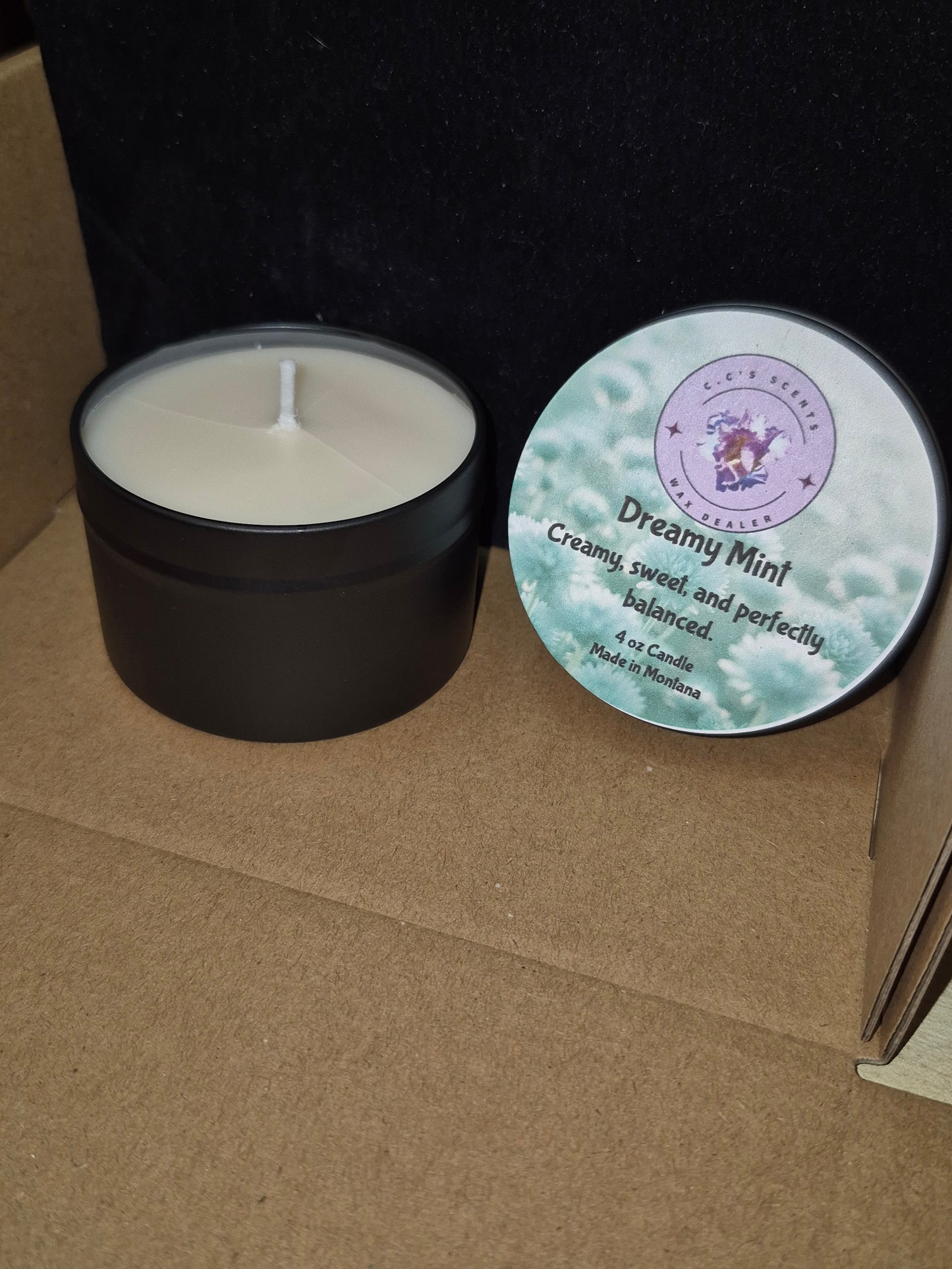 Dreamy Mint Candle