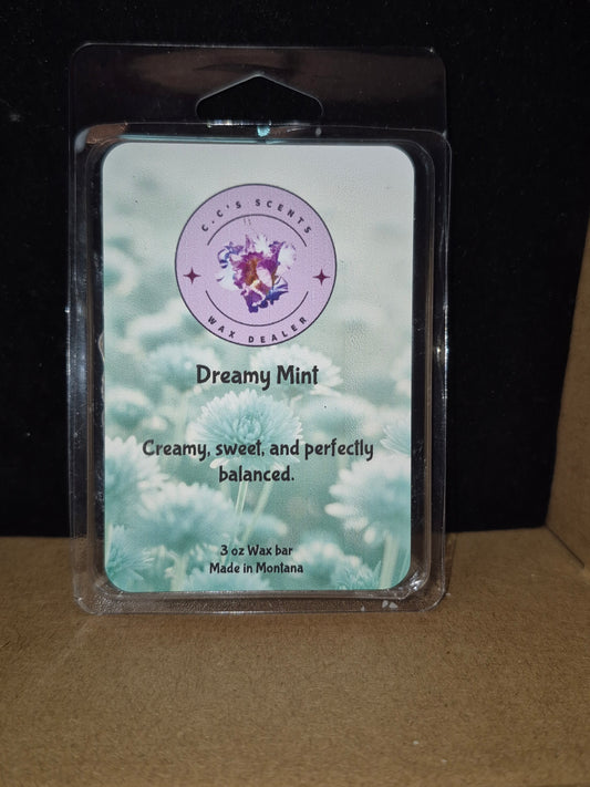 Dreamy Mint wax melt