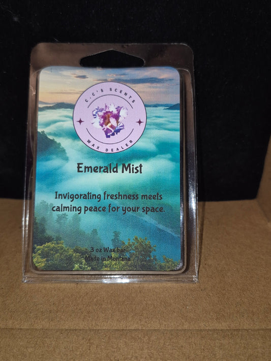 Emerald Mist wax melt