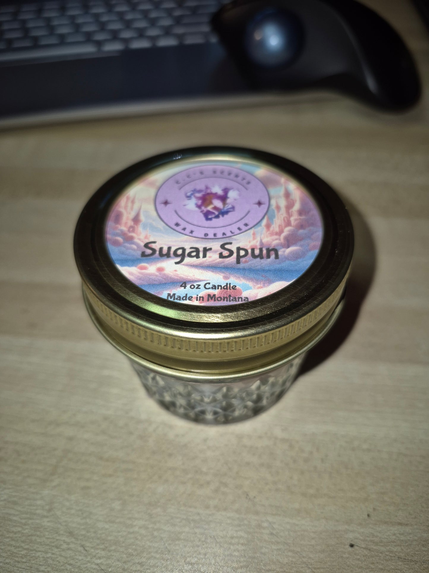 Sugar Spun Candle
