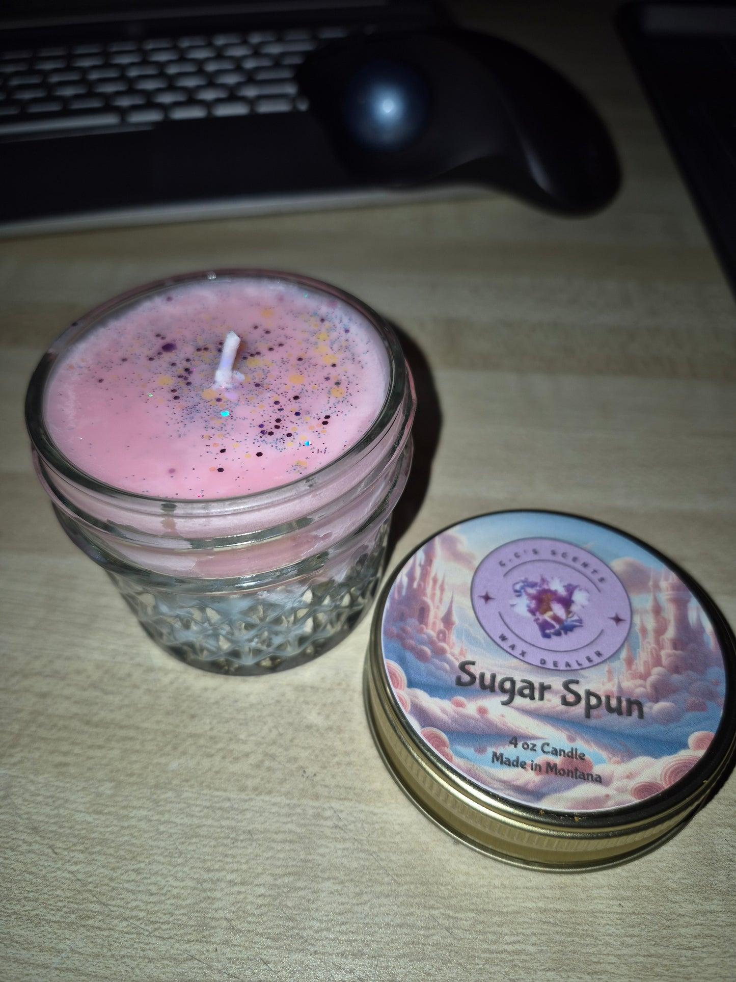 Sugar Spun Candle