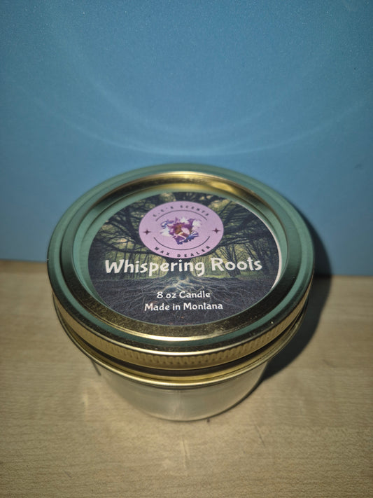 Whispering Roots Candle