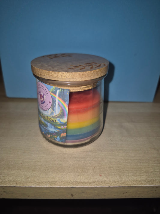 Chasing Rainbows Candle