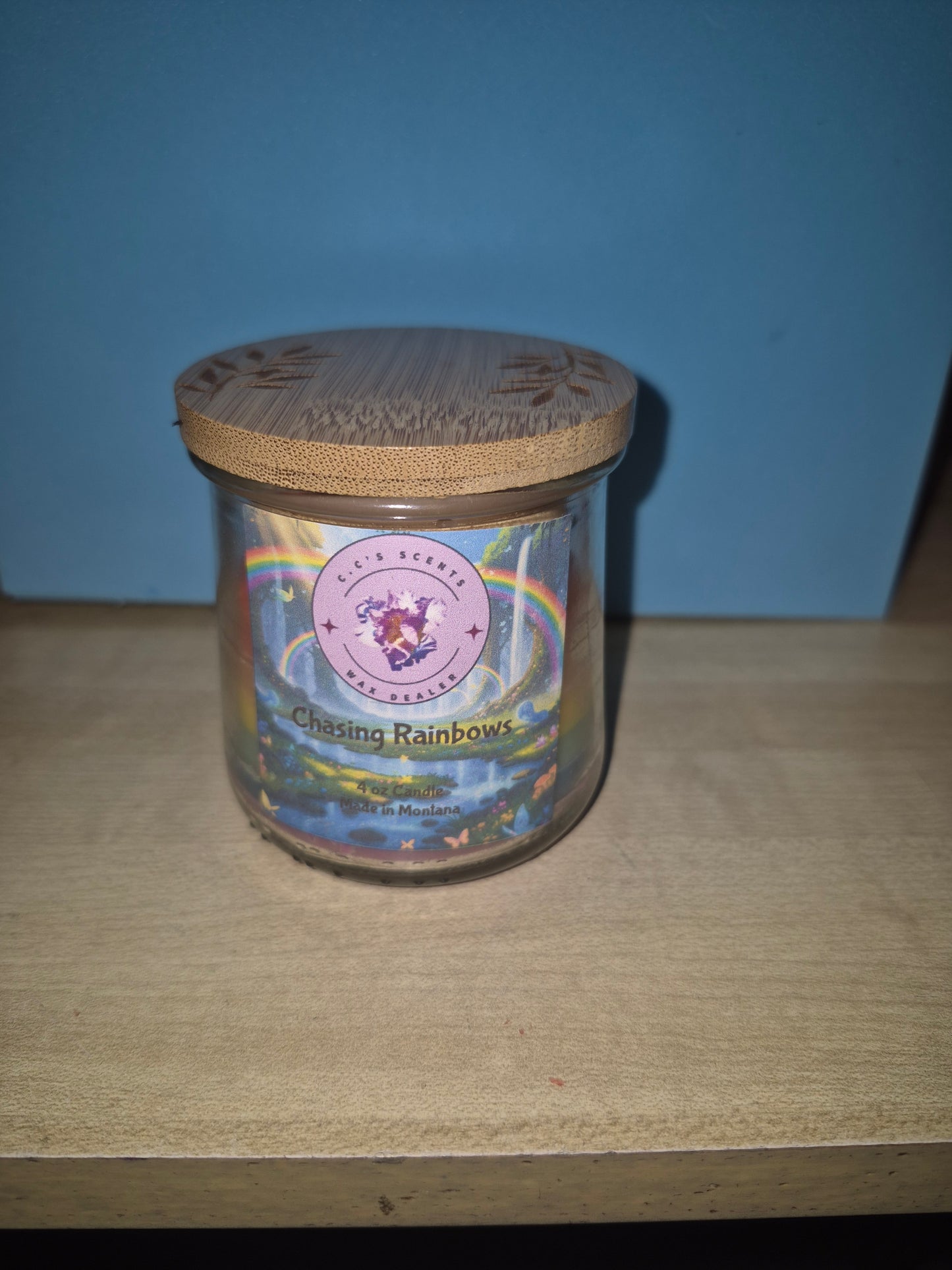Chasing Rainbows Candle