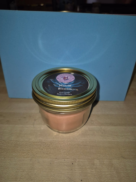 Moonlit Blossom Candle