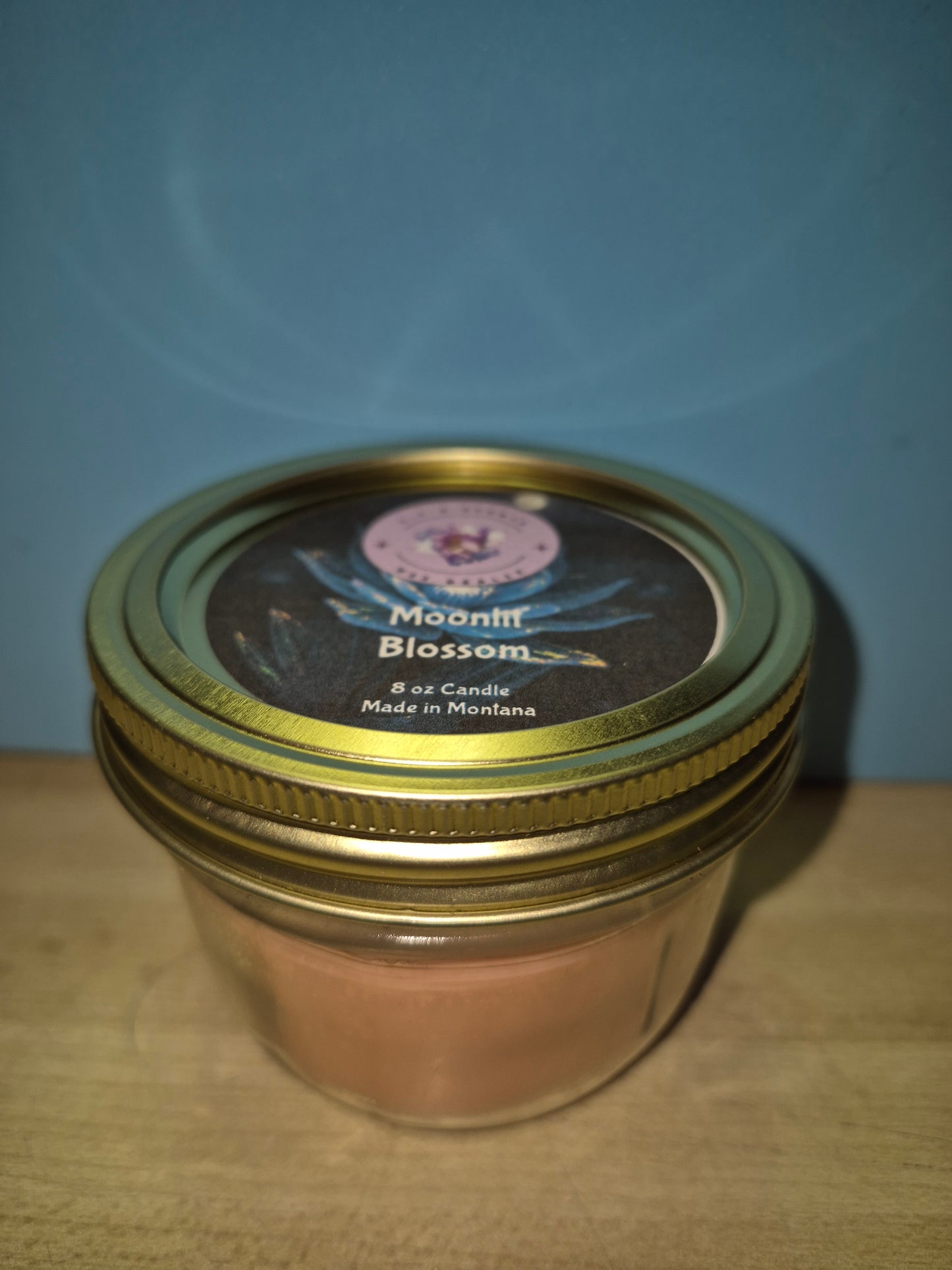 Moonlit Blossom Candle