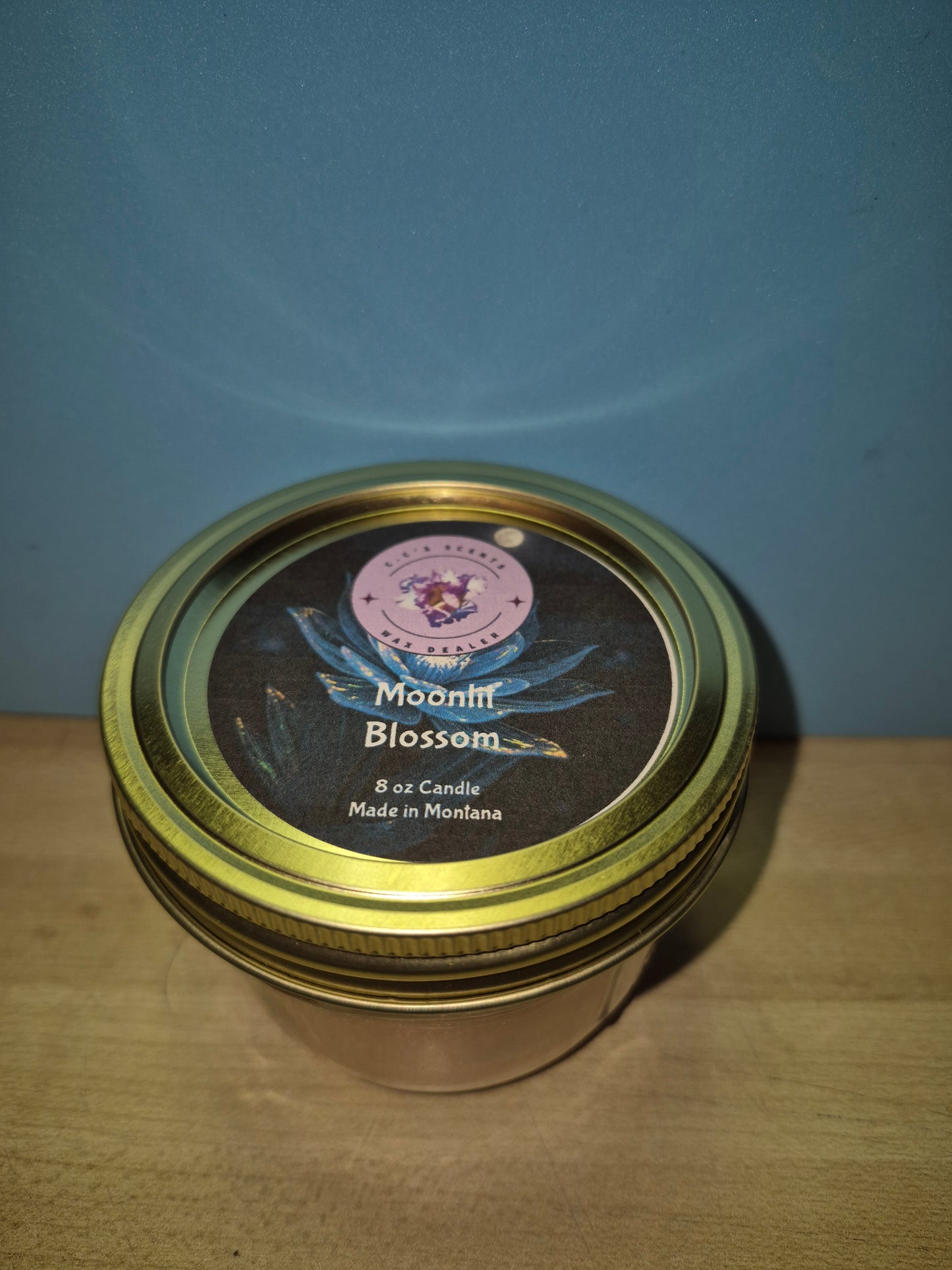 Moonlit Blossom Candle
