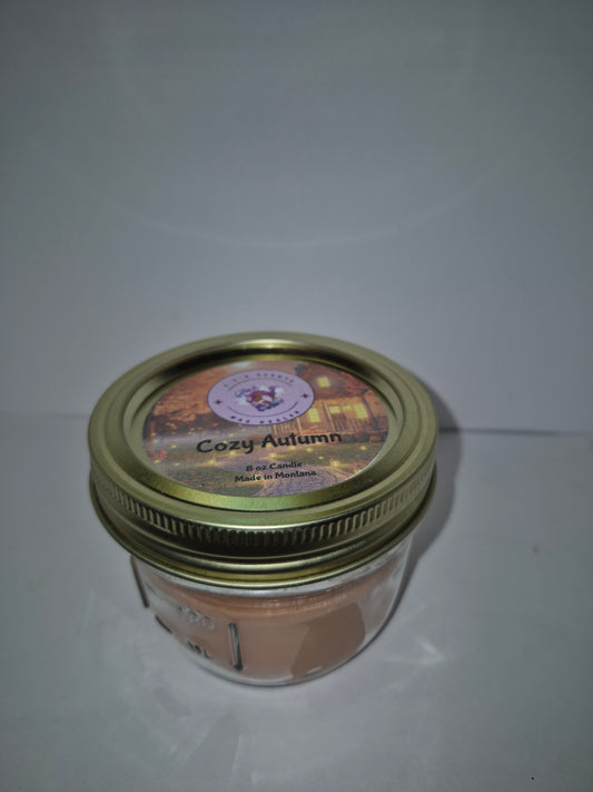 Cozy Autumn Candle